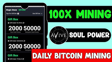 Avive Network Mining | Hashcard - Giftbox Exchange | BTC Mining | How to increase Avive Mining Power