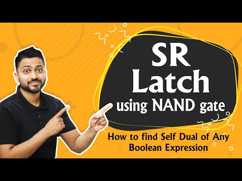 SR Latch using NAND Gate | NAND SR Latch | Digital Electronics