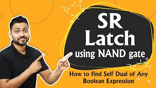 SR Latch using NAND Gate | NAND SR Latch | Digital Electronics