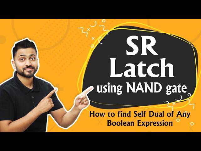 SR Latch using NAND Gate | NAND SR Latch | Digital Electronics class=