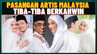 Pasangan Artis Malaysia Popular Berkahwin Tiba-Tiba, Buat Ramai Terkejut