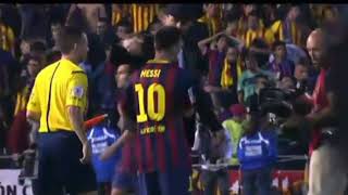 Cristiano Ronaldo and Lionel Messi rare clip | Cristiano consoling Messi free clip