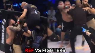 When Referees Snap At Fighters Craziest Reactions Caught On Camera