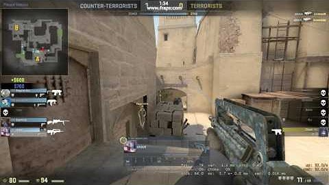 CS:GO KNIFE KILL ACE Mirage