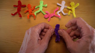 How To: Pipe Cleaner People - Art Projects For Kids