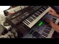 Laserdance - Tip to Destroy LIVE COVER Yamaha Motif ES & DX7