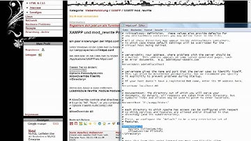 XAMPP - mod_rewrite aktivieren - Screencast Tutorial