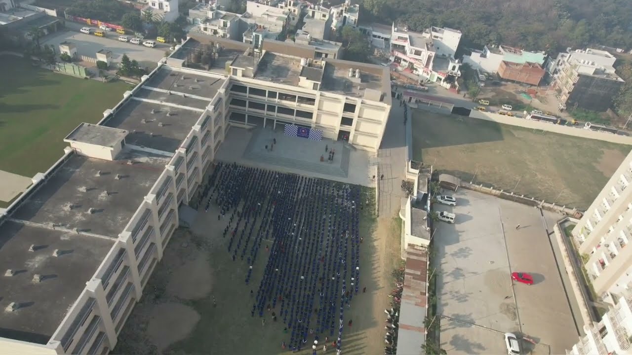 Stunning Aerial View of MSPS Bareilly 