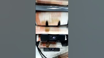 Counting 5000 Rupees Notes with a Sorting Machine | Pakistani Currency in Action