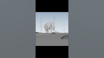 Elephant Walk  #elephant #animation #maya #forest #3d #animals