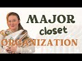 EXTREME CLOSET CLEANOUT 2024 | deep clean, decluttering &amp; organizing vlog