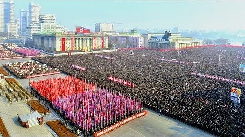 Kuzey Kore halkından Kim'e destek - BBC TÜRKÇE