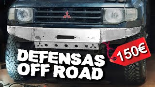 Instalando DEFENSAS ARTESANALES para OFF ROAD en Montero v20