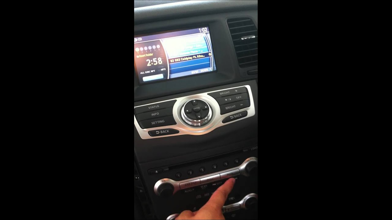 Usb nissan murano