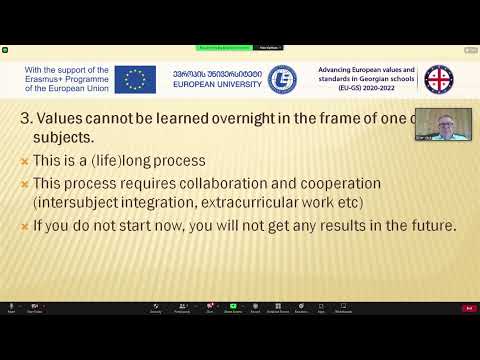 EU GS შემაჯამებელი კონფერენცია (პანელი #1) / EU GS Concluding Conference (Panel #1)