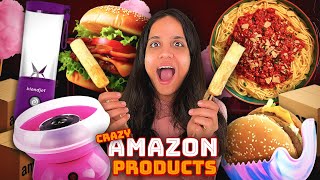 I Only Ate Using IMPORTED AMAZON PRODUCTS For 24 Hours  *CRAZY*