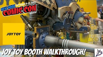 NYCC 2025 -JoyToy Booth Walkthrough! Warhammer 20k!