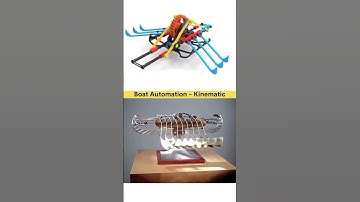 Boat automation||mechanical mechanism||worm gear working#shorts #animation #3ddesign #cad#viralvideo