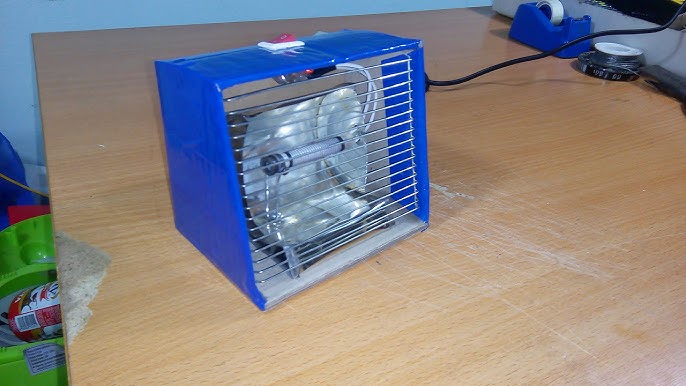 How To Make Mini Electric Heater // 160Watts - Youtube