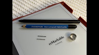 Titanium Nib Review (reMarkable and Staedtler EMR Pens)