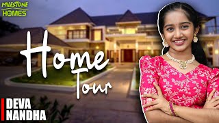 Deva Nandha Exclusive Home Tour | Luxury Movie Theater Inside House | Milestone Homes