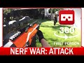 360° VR VIDEO - NERF WAR: DEATH OF THE BOSS - VIRTUAL REALITY 3D