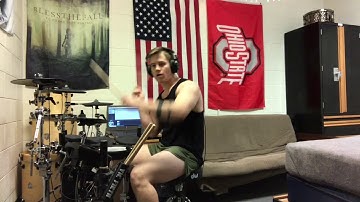 After the Burial- “Lost in the Static” Drum Cover