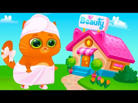 КОТИК БУБУ и САЛОН КРАСОТЫ #122 Обновление. Кид делает коту маникюр - пурумчата