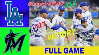 Marlins Vs. LA Dodgers FULL GAME (05/08/2024)  - MLB Highlights | MLB Season 2024