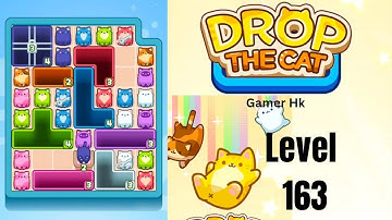 Drop The Cat Level 163 Walkthrough Solution 