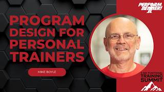 Program design for Personal Trainers