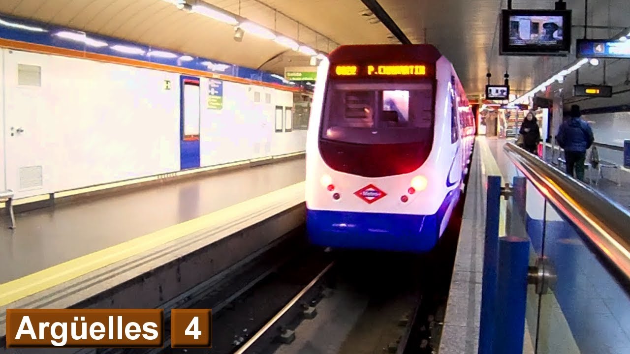 Argüelles L4 : Metro de Madrid ( Serie 3000 ) [2015]