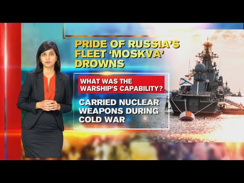 Pride Of Russia&rsquo;s Fleet &rsquo;Moskva&rsquo; Warship Sinks In Black Sea; Here&rsquo;s What Happened To The Combat Ship