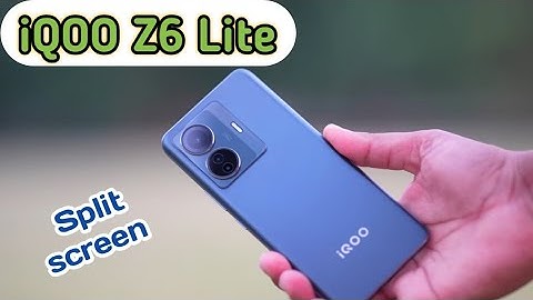 Split Screen On In Iqoo Z6 Lite 5G, Create Dual Screen In Iqoo Z6 Lite 5G, How To Use Floating