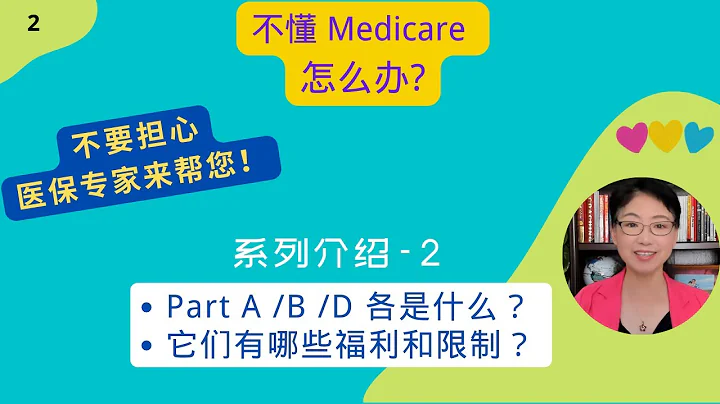 第2期 - Medicare系列 2：Part A/B/D是什麼？各有哪些福利、限制和隱患？ - 天天要聞