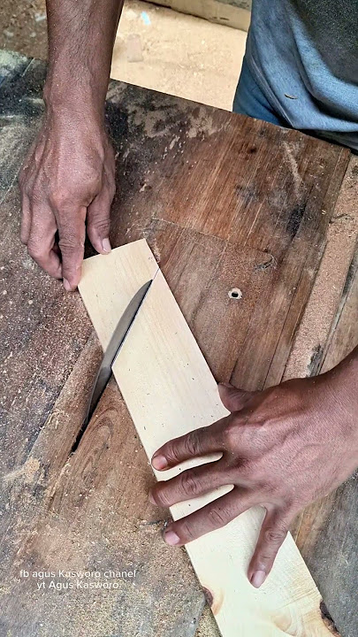 praktis dan cepat #woodworking