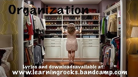 Learning Rocks! Writing Trait, Organization