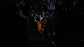 showin my son the blakes hitch! his first time climbing!