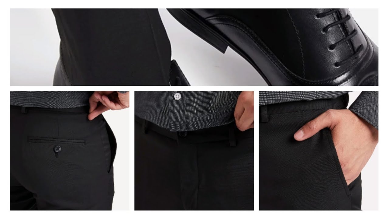 Amazon Brand - Symbol Men's Slim Fit Formal Trousers | Online Shopping Channel