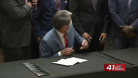 Kemp signs Hate Crime Bill into Law