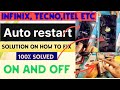 Fixing Auto Restart on Tecno, Infinix, Itel & Any Android Device (2025)