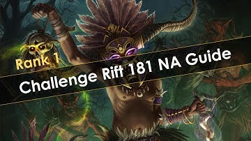 Diablo 3 Challenge Rift 181 NA Guide Rank 1