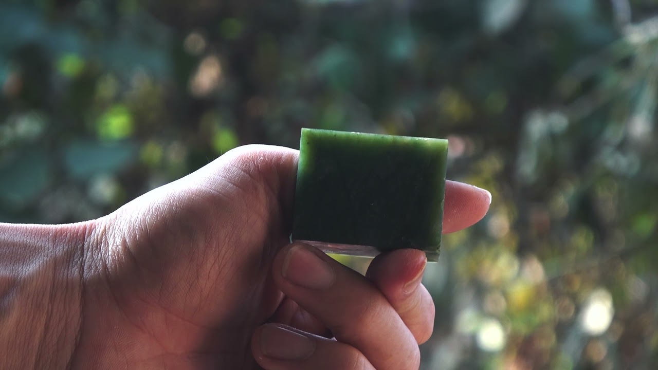 20mm Type A Jadeite yellowish greenish big Pi Xiu Jade ring/thumb ring –  gegegems