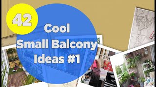 42+ Cool Small Balcony Ideas 2020 - insfired sign #1