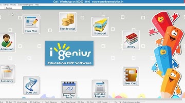 How to do Payment and Receipt in i-Genius School Software. Call-9236011110 #schoolsoftware