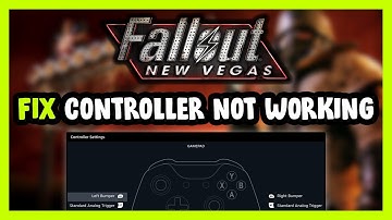 FIX Fallout: New Vegas Controller/Gamepad Not Working on PC