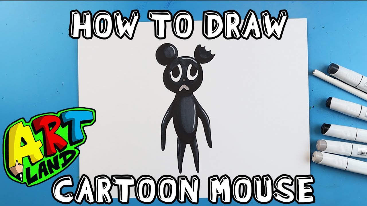 How to Draw a Cartoon Mouse