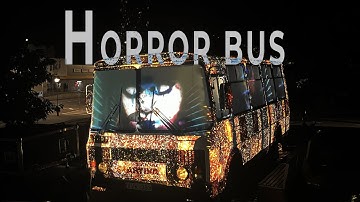 Horror bus -  are you brave enough to enter 3d projection mapping bus?  | Lithuania, Šilalė 2025