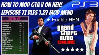 How to install MOD GTA V Maknyus V13 Online / Offline PS3 CFW BLES 01807 