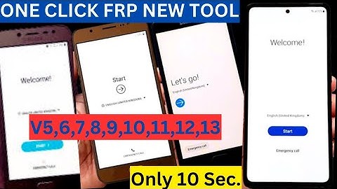 New Tool Samsung Frp One Click All Model / Ww Tool /  No TalkBack No *#0*# No Downgrd No Old Trk 🔥🔥